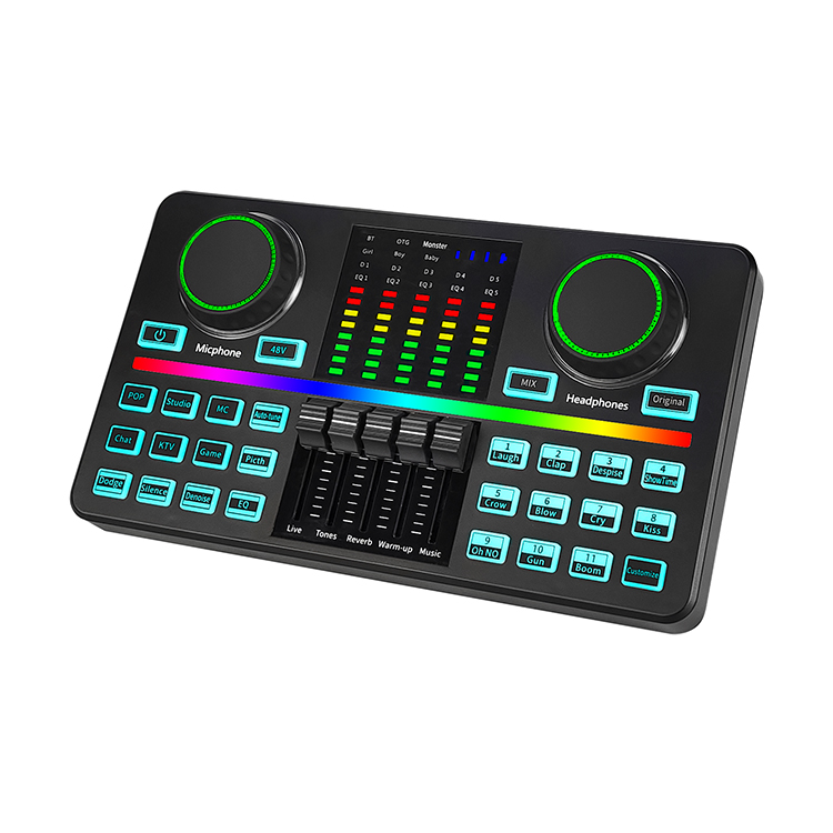 D9直播声卡套装英文外贸专供版